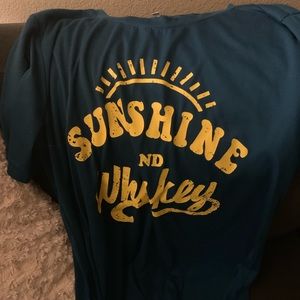 Sunshine & whiskey tee